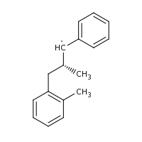 2d structure of (2S)-2-methyl-3-(2-methylphenyl)-1-phenylpropyl