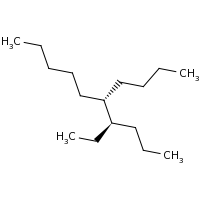 2d structure of (4R,5S)-5-butyl-4-ethyldecane