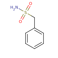 2d structure of phenylmethanesulfonamide