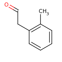 2d structure of 2-(2-methylphenyl)acetaldehyde