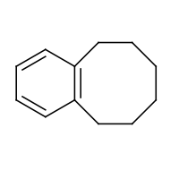 2d structure of 5,6,7,8,9,10-hexahydrobenzo[8]annulene
