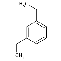 2d structure of 1,3-diethylbenzene