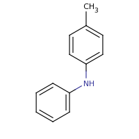2d structure of 4-methyl-N-phenylaniline