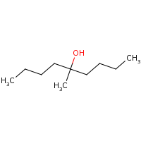 2d structure of 5-methylnonan-5-ol
