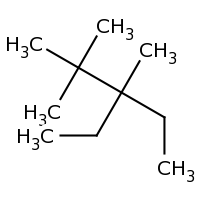 2d structure of 3-ethyl-2,2,3-trimethylpentane