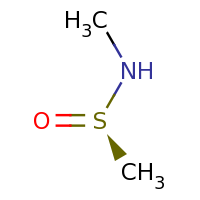2d structure of (R)-N-methylmethanesulfinamide