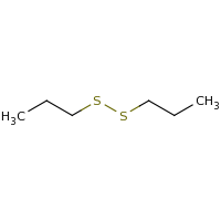 2d structure of 1-(propyldisulfanyl)propane