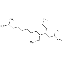 2d structure of (4R,5R)-5-ethyl-2,12-dimethyl-4-propyltridecane