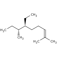2d structure of (6S,7R)-6-ethyl-2,7-dimethylnon-2-ene