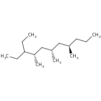 2d structure of (4S,6S,8R)-3-ethyl-4,6,8-trimethylundecane