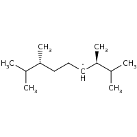 2d structure of (3R,7R)-2,3,7,8-tetramethylnonan-4-yl