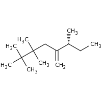 2d structure of (6R)-2,2,3,3,6-pentamethyl-5-methylideneoctane