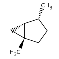 2d structure of (1R,4R,5R)-1,4-dimethylbicyclo[3.1.0]hexane