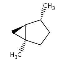 2d structure of (1S,4R,5S)-1,4-dimethylbicyclo[3.1.0]hexane