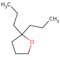2d structure of 2,2-dipropyloxolane