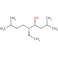 2d structure of (4R,5R)-5-ethyl-2,8-dimethylnonan-4-ol