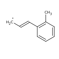2d structure of (2E)-3-(2-methylphenyl)prop-2-en-1-yl