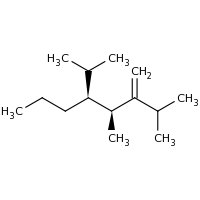 2d structure of (4S,5S)-2,4-dimethyl-3-methylidene-5-(propan-2-yl)octane
