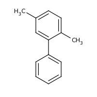 2d structure of 1,4-dimethyl-2-phenylbenzene