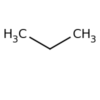 2d structure of propane