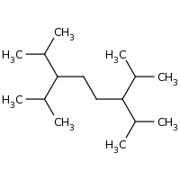2d structure of 2,7-dimethyl-3,6-bis(propan-2-yl)octane