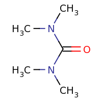 2d structure of 1,1,3,3-tetramethylurea