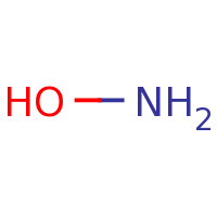 2d structure of hydroxylamine