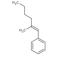 2d structure of [(1E)-2-methylhex-1-en-1-yl]benzene