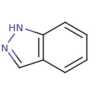 2d structure of 1H-indazole