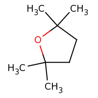2d structure of 2,2,5,5-tetramethyloxolane
