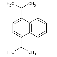 2d structure of 1,4-bis(propan-2-yl)naphthalene