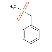 2d structure of (methanesulfonylmethyl)benzene