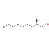 2d structure of (2R)-2-methylnonan-1-ol