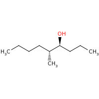 2d structure of (4S,5R)-5-methylnonan-4-ol