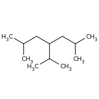 2d structure of 2,6-dimethyl-4-(propan-2-yl)heptane
