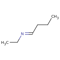 2d structure of (E)-butylidene(ethyl)amine