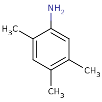 2d structure of 2,4,5-trimethylaniline
