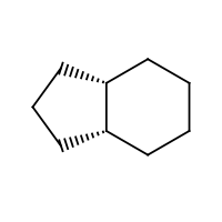 2d structure of (3aR,7aS)-octahydro-1H-indene