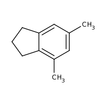 2d structure of 4,6-dimethyl-2,3-dihydro-1H-indene