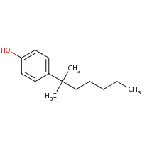 2d structure of 4-(2-methylheptan-2-yl)phenol