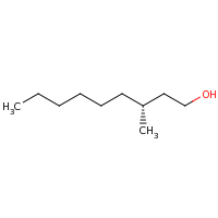2d structure of (3R)-3-methylnonan-1-ol