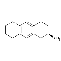 2d structure of (2R)-2-methyl-1,2,3,4,5,6,7,8-octahydroanthracene