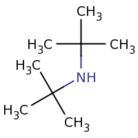 2d structure of di-tert-butylamine