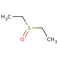 2d structure of (ethanesulfinyl)ethane