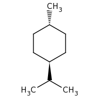 2d structure of 1-methyl-4-(propan-2-yl)cyclohexane