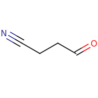 2d structure of 4-oxobutanenitrile