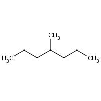 2d structure of 4-methylheptane