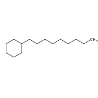 2d structure of nonylcyclohexane