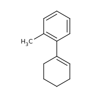 2d structure of 1-(cyclohex-1-en-1-yl)-2-methylbenzene