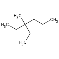 2d structure of 3-ethyl-3-methylhexane